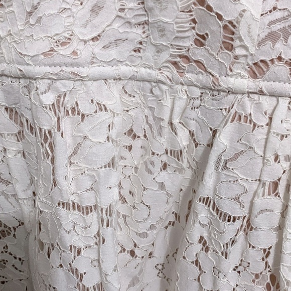 ❤️BNWT Lulus Women’s Love Swept White Lavender MIDI Skater Dress with pockets XL - Picture 4 of 4